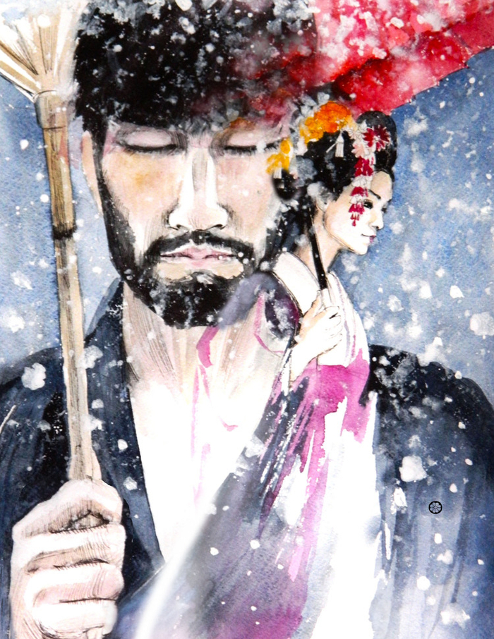 "Падает снег".