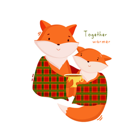 Осенние лисята