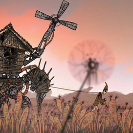 Короткометражный мультфильм "Дом"