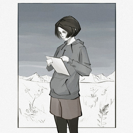 Скетч персонажа