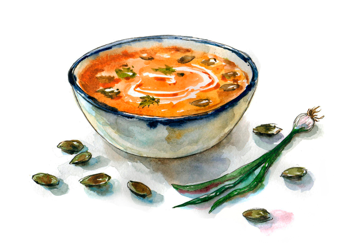 Тыквенный суп