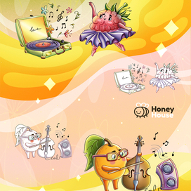 Создание персонажей для упаковки