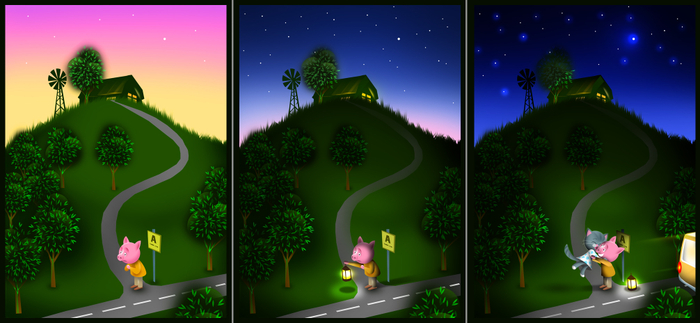 Триптих "Ожидание"