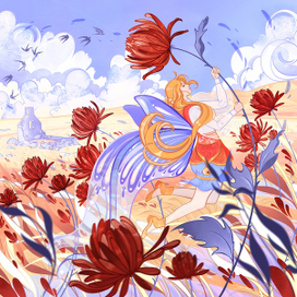 Fairy spirit of the wind