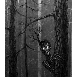 Иллюстрация к стихотворению "Признание Пущевика"