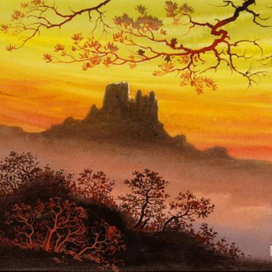 вид на Ай-Петри  сверхней дороги