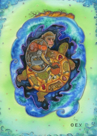 Иллюстрация к "Калиле и Димне" Ибн аль Муккаффа