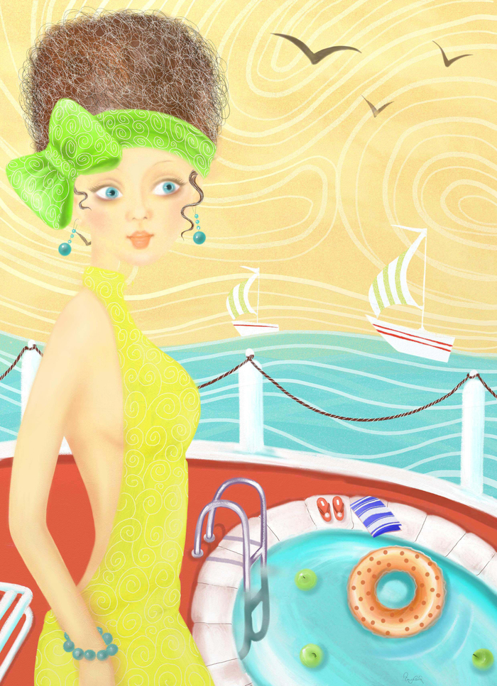 Море. Чайки