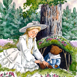 иллюстрация к произведению Марии Толмачовой "Как жила Тася"