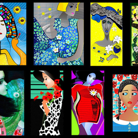 Женщины-цветы