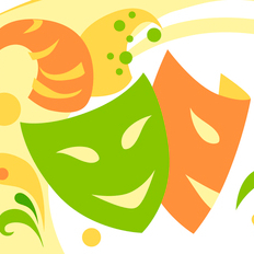 театральная открытка