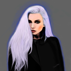 Девушка в пальто