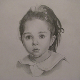 "Анастасия" (Портрет головы)