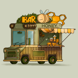 Фудтрак "Bar honey"