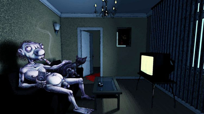 Убив жену...