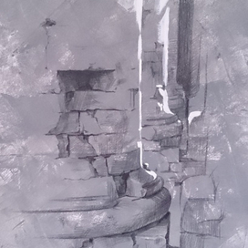 старые колонны