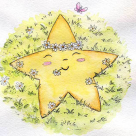 Звездочка отдыхает