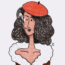 Дама с сигаретой