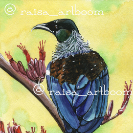 Птицы (НОВОЗЕЛАНДСКИЙ ТУИ)