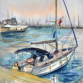 Лодка в Кемере