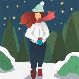 Зимний вечер