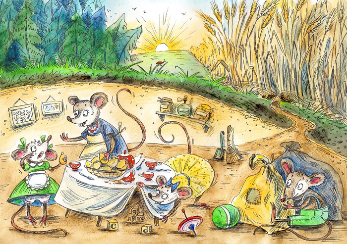 Жили-были мыши...