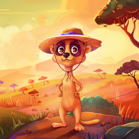 Сурикат, который обрел смелость