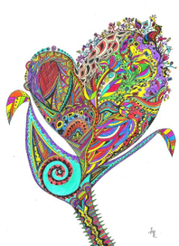 Графическая абстракция Карачевцевой Юли