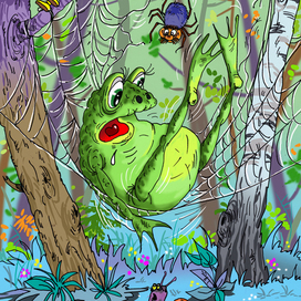 Сказки Н. Щекотилова про Неправильный лес.