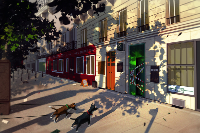 Иллюстрация в свободное время v4