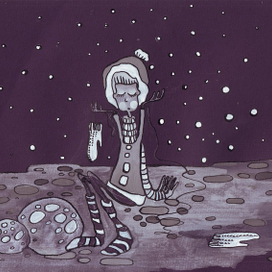 первый снег