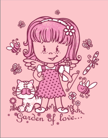 Серия принтов "Ангелы в саду"