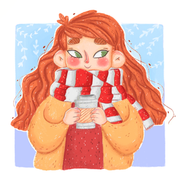 Девочка с чаем