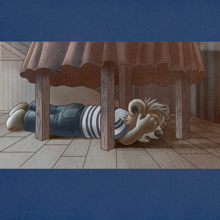 Медвежонок Пашка испугался темноты