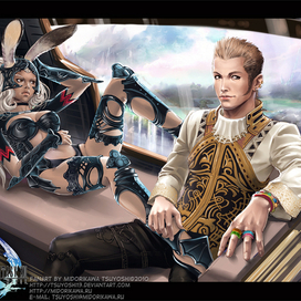 Balthier and Fran_FFXII