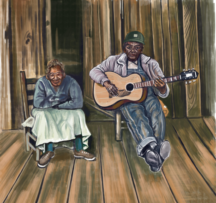Guitar player 