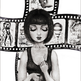 Иллюстрация к роману В. Пелевина "SNUFF"