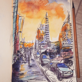 Набросок. Паруса