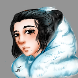 Одна из первых работ на гп