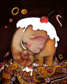 Шоколадный слон