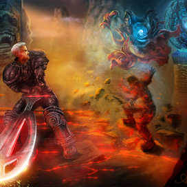 Работа на конкурс концепт-арта к игре