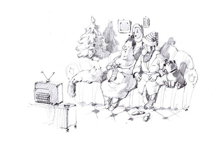 Семейная идиллия))