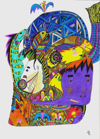 Графическая абстракция Карачевцевой Юли