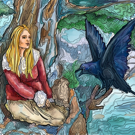 Герда и Ворон