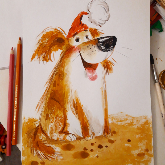 Веселый пёсель