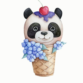 Мороженое Панда