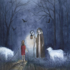 Анна знакомится с пастушкой