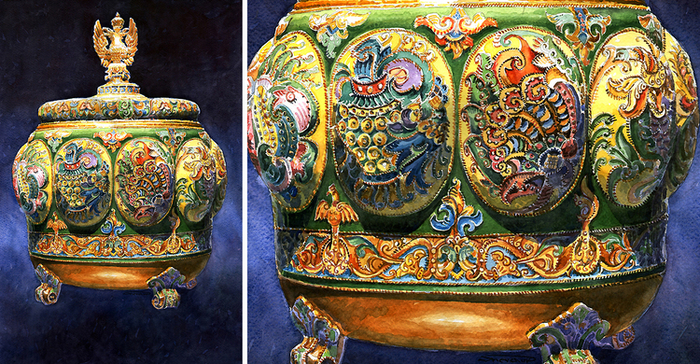 Work commissioned Faberge Museum Baden-Baden Germany 2010 