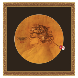 Известный американский художник Энди Уорхол, вышедший в парикмахерскую сделать химическую завивку и на время   превратившийся в Барона Мюнхгаузена, исполненный в псевдоклассическом стиле, с необходимым налетом постмодернизма.