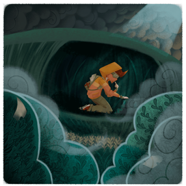 Иллюстрация к книге Доктора Сьюза "Lorax"